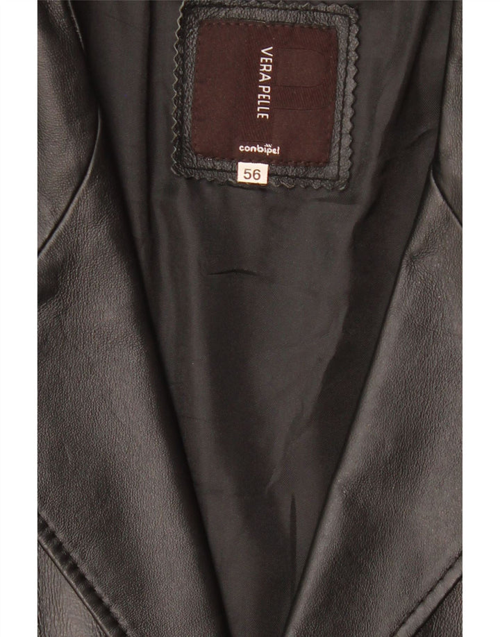 Conbipel Veste en Cuir Homme IT 56 2XL Cuir Noir
