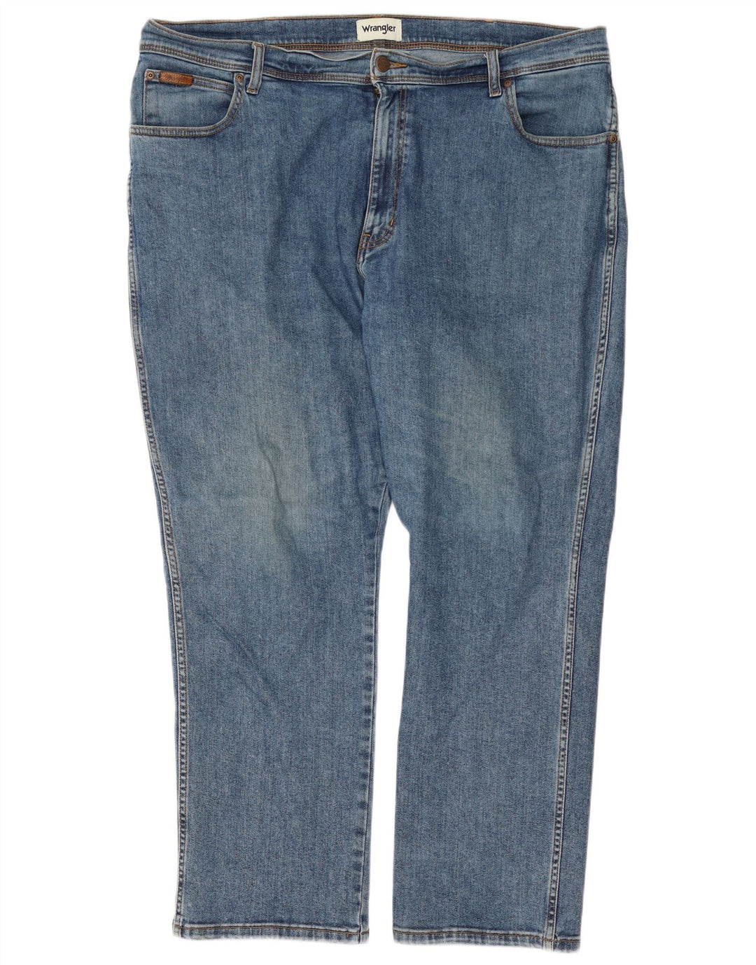 Wrangler Jean Droit Texas Homme W42 L30 Bleu Coton