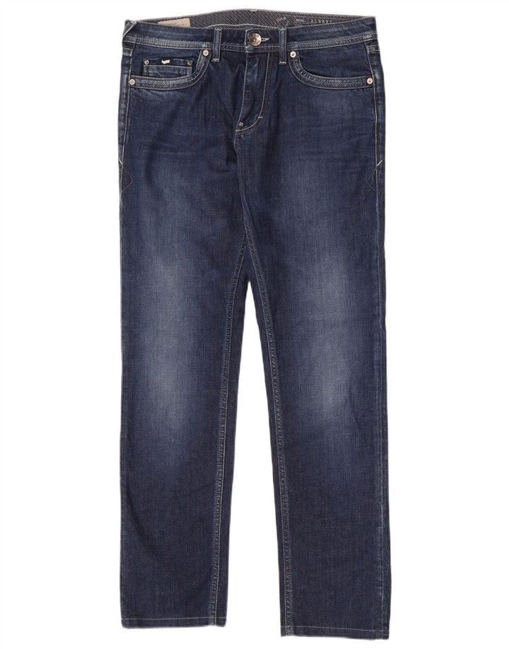Gas Jean Slim Albert Femme W32 L31 Bleu Coton