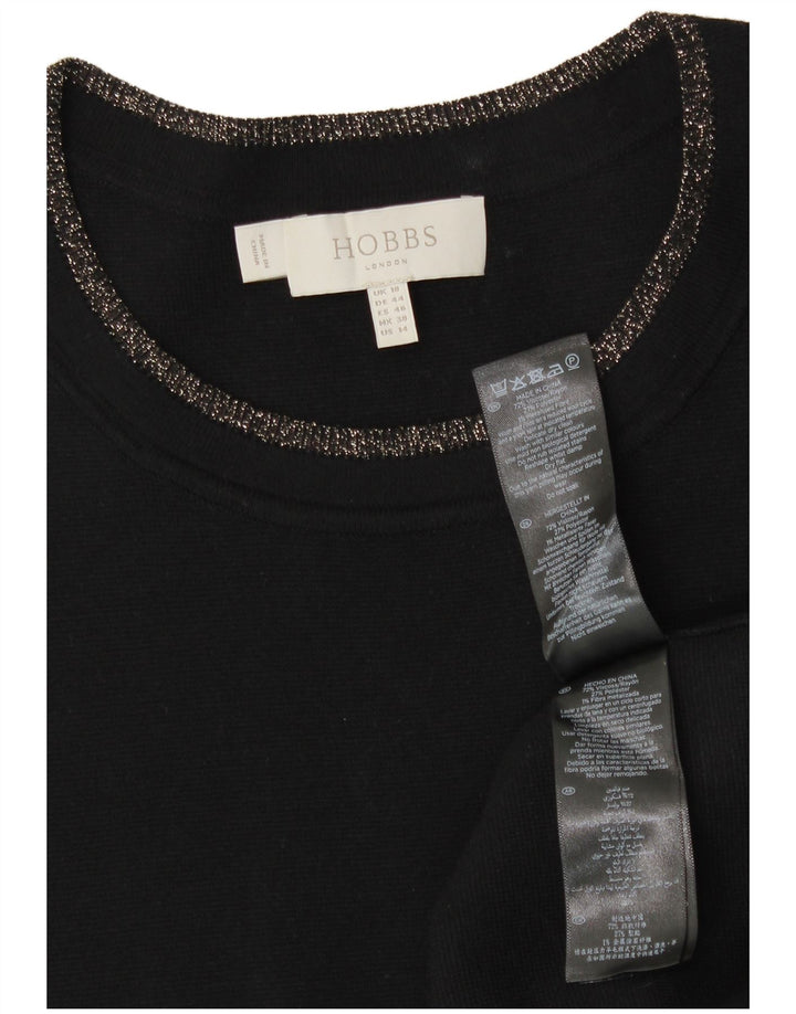 Hobbs Robe Pull Femme UK 18 XL Noir Viscose