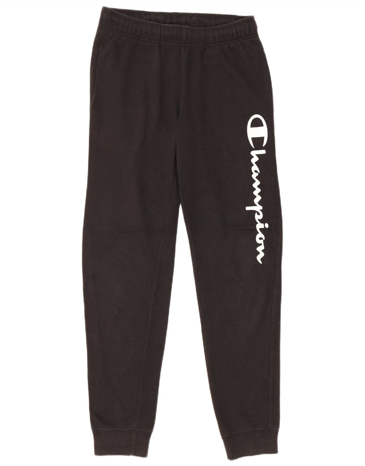 Champion Pantalon de Survêtement Graphique Homme Joggers Small Noir