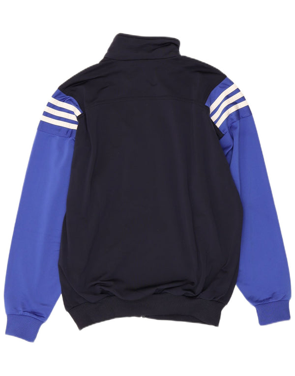 Adidas Veste de Survêtement Garçon 15-16 Ans Bleu Marine Colourblock