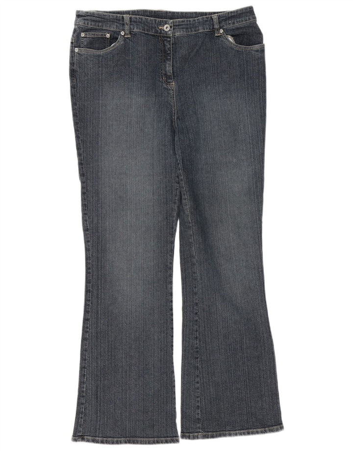 WALLIS Jean bootcut pour femme UK 16 Large W38 L32 Bleu Coton