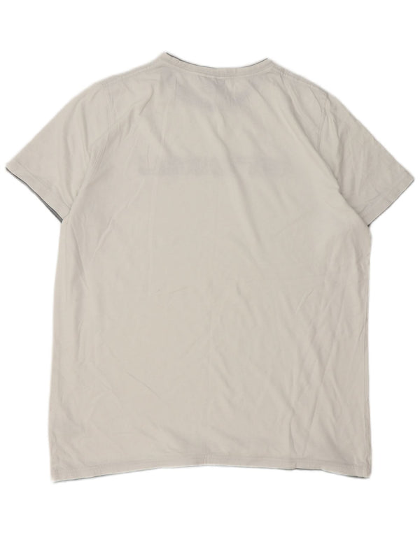 Animal Mens Graphic T-Shirt Top Grand Blanc Coton