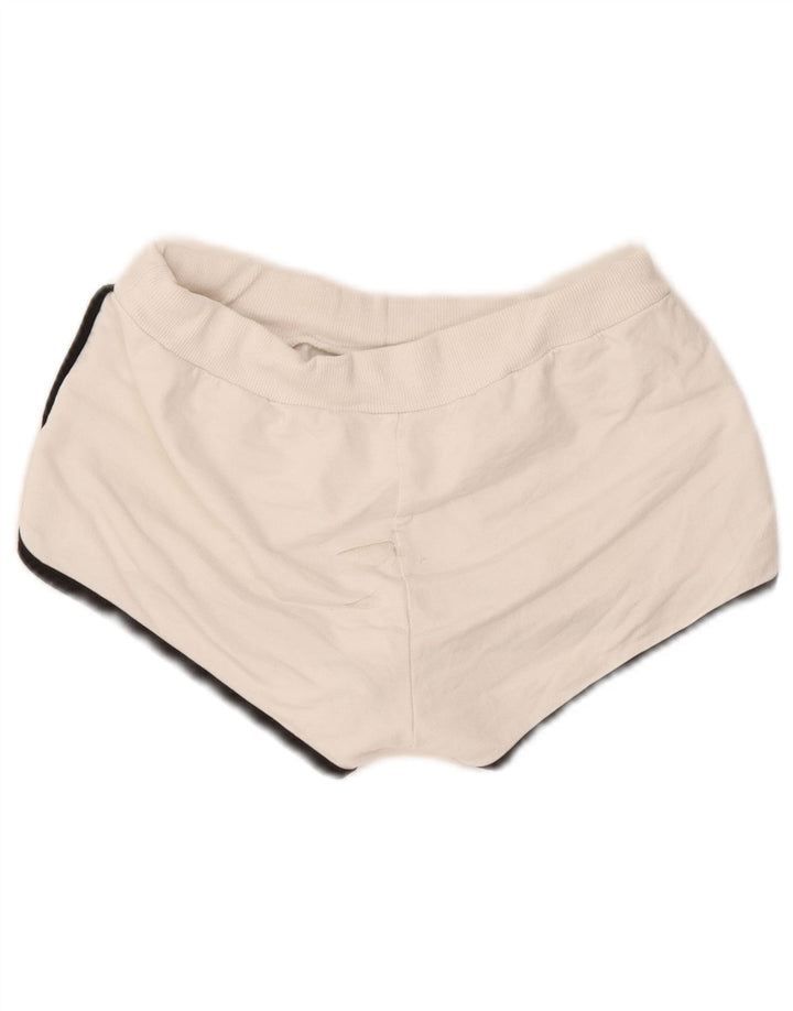Puma Short de sport pour femme UK 10 Small Blanc