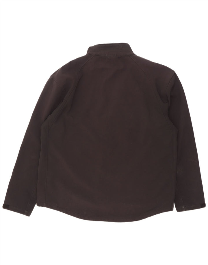 Russell Athletic Veste coupe-vent pour homme UK 46 3XL Noir Polyester
