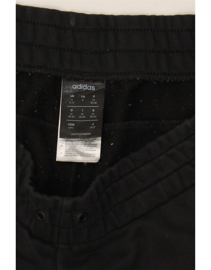 ADIDAS Pantalon de survêtement graphique pour femme UK 12/14 Noir moyen