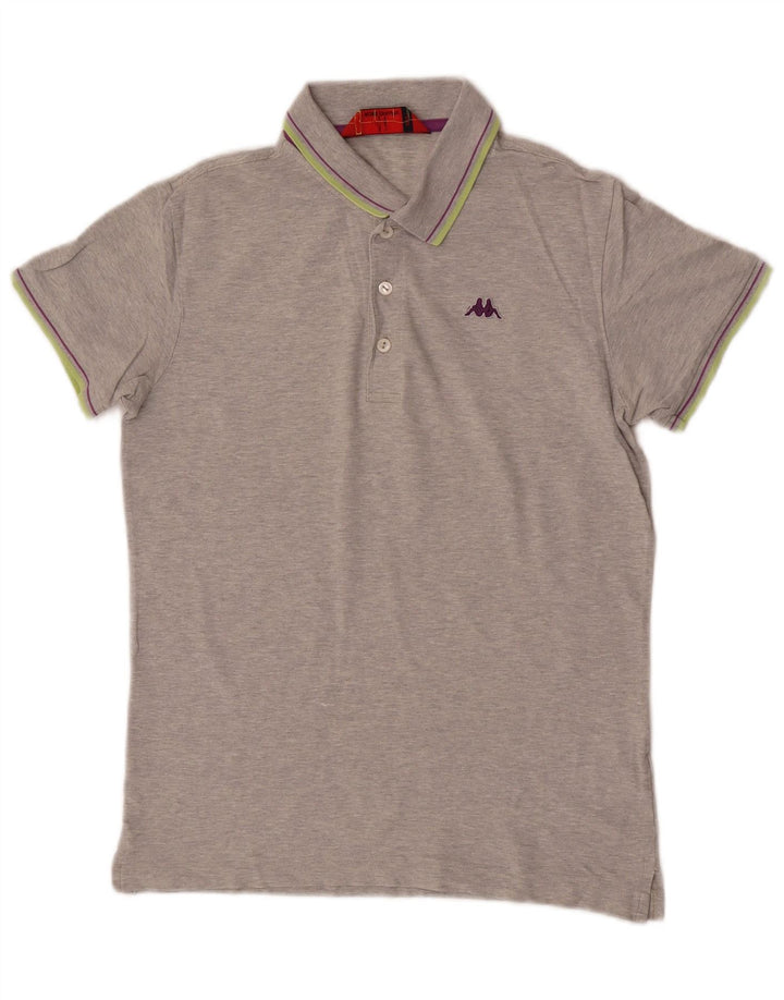 Kappa Polo Homme Grand Gris Coton