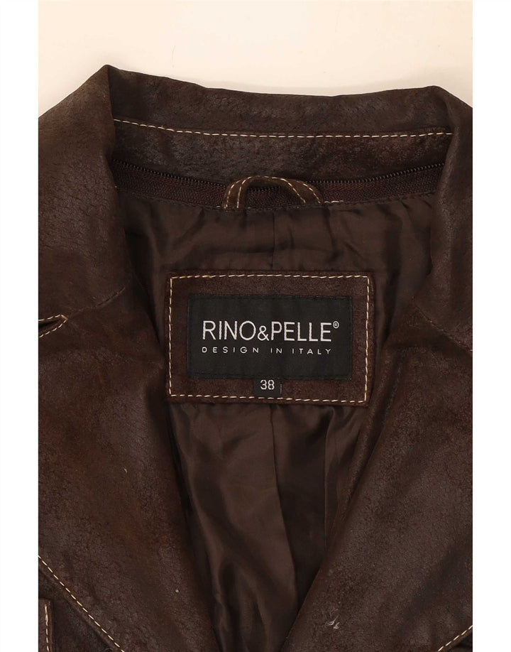 Rino&Pelle Veste en cuir pour femme IT 38 XS Marron