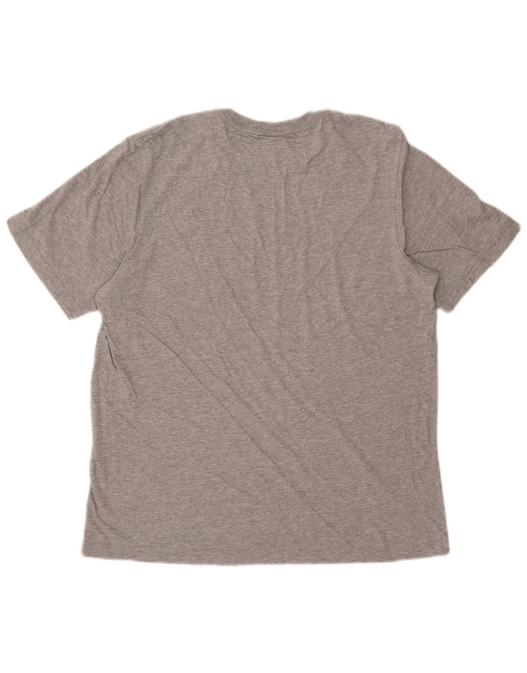 ADIDAS T-Shirt Homme Gris Moyen Coton