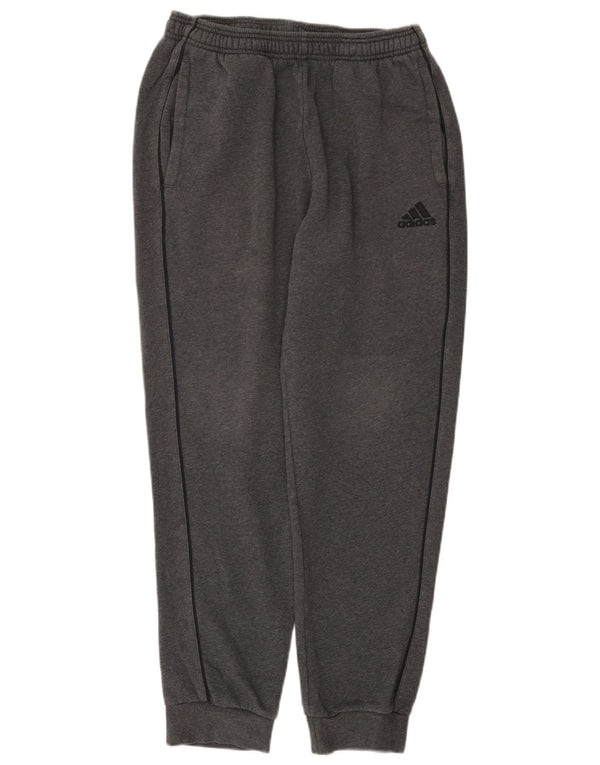 Adidas Pantalon de survêtement pour homme en coton moucheté Gris Taille L