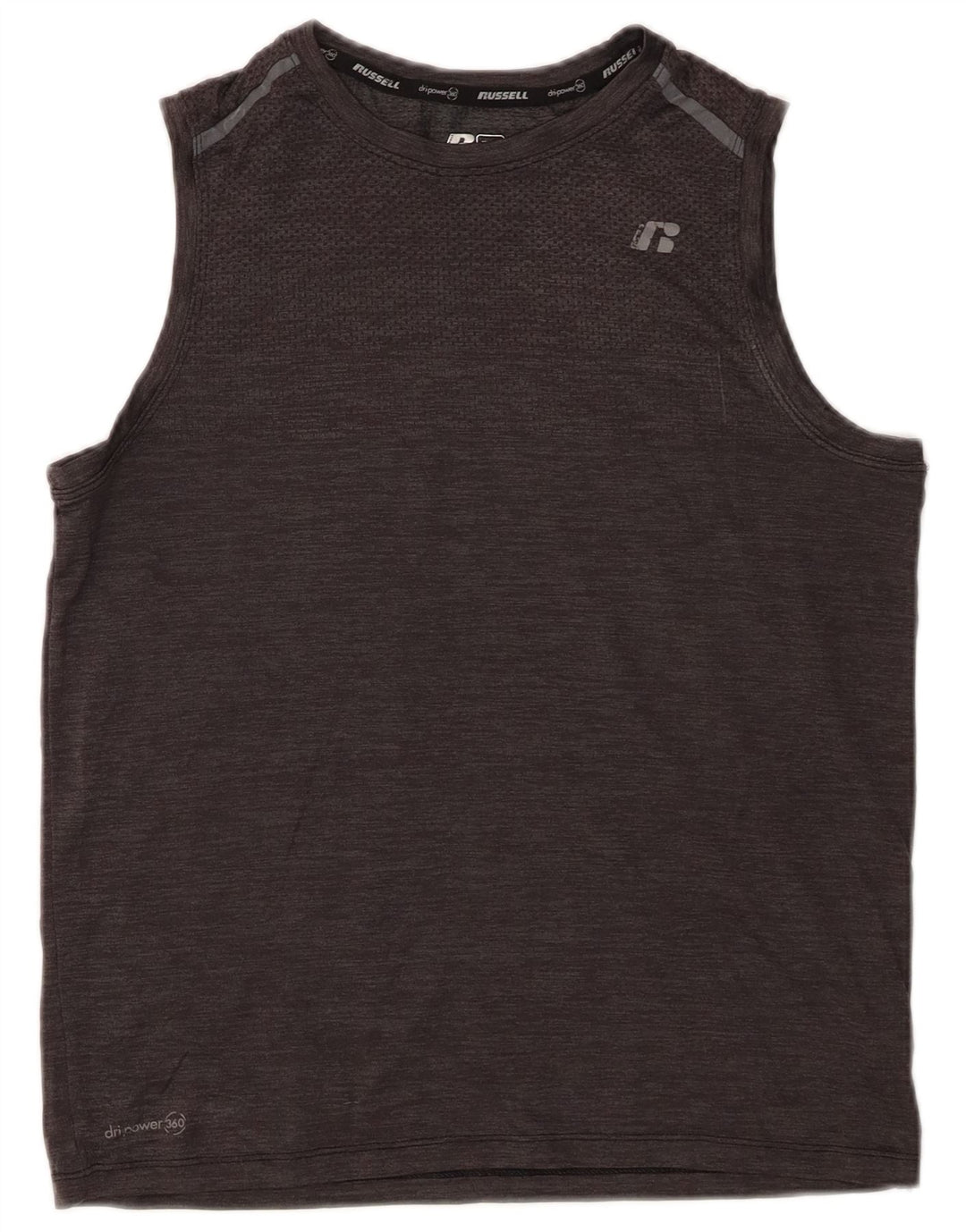 Russell Athletic Débardeur Garçon 14-15 Ans XL Gris Nylon