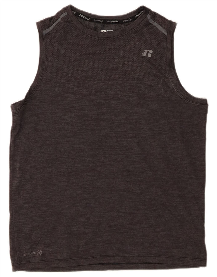 Russell Athletic Débardeur Garçon 14-15 Ans XL Gris Nylon