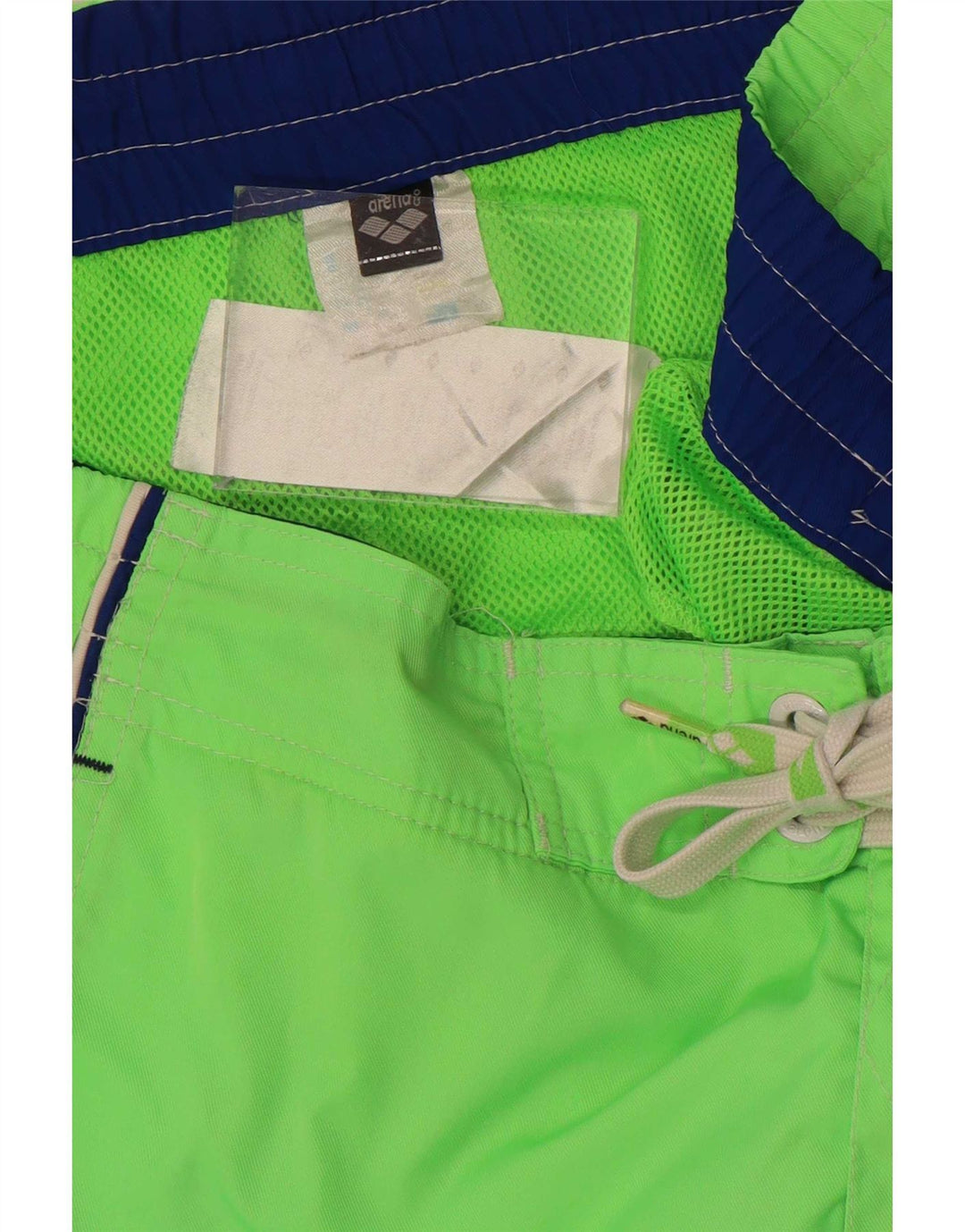 Arena Short de Bain Homme Vert Moyen Polyester