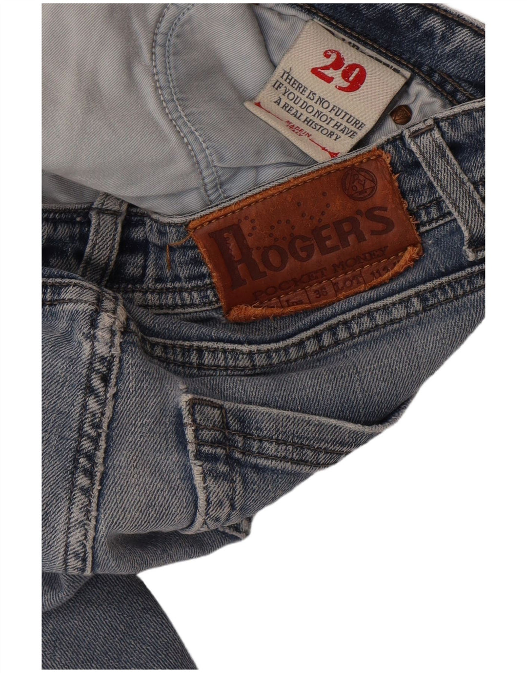 Roy Rogers Jean Slim Homme W29 L32 Bleu Coton