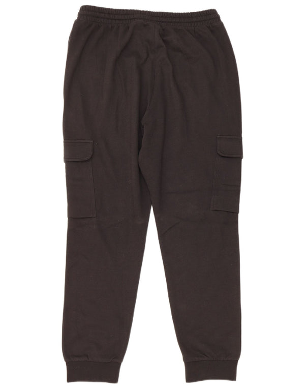 Adidas Pantalon de survêtement cargo pour homme en coton noir moyen