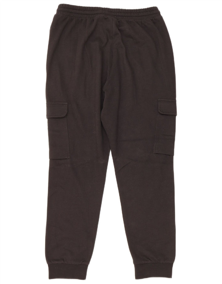 Adidas Pantalon de survêtement cargo pour homme en coton noir moyen