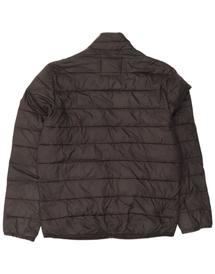 Jack & Jones Veste matelassée pour homme UK 40 Large Noir