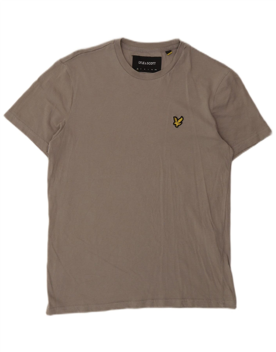 Lyle & Scott T-Shirt Top XS Gris Coton Homme