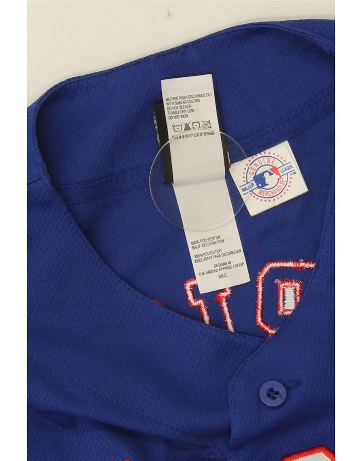 Nike Garçon Rangers Graphic Jersey Top 13-14 ans XL Bleu Polyester