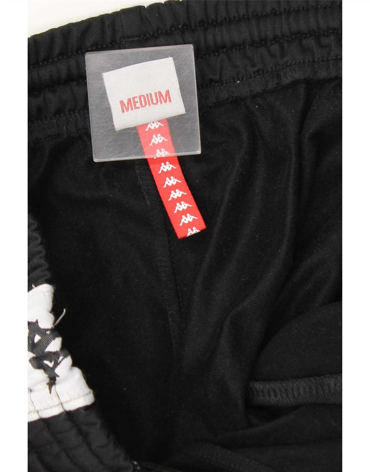 Kappa Pantalon de Survêtement Graphique Homme Noir Colorblock