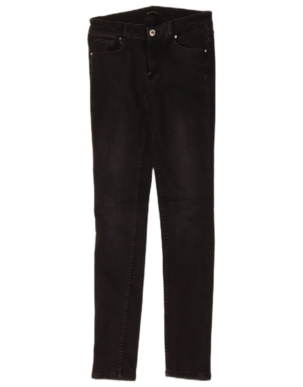 Massimo Dutti Jean skinny pour femme EU 34 2XS W24 L29 Noir Coton