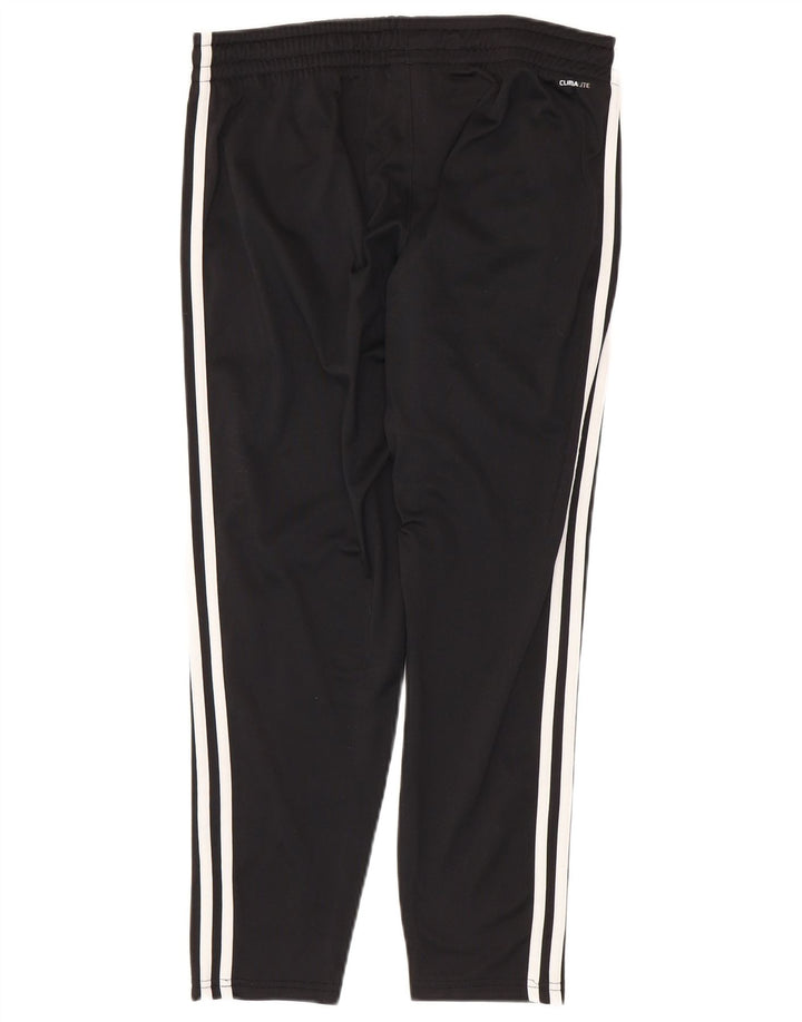 ADIDAS Pantalon de survêtement Climalite pour femme UK 12 Medium Noir Polyester