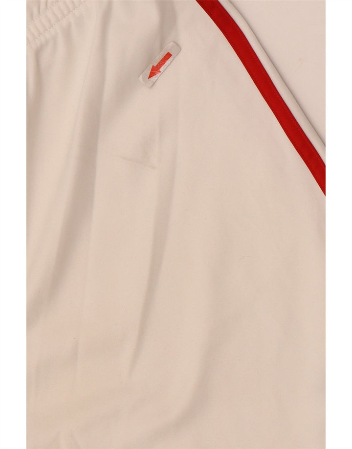 Adidas Short de sport AC Milan pour homme Large Blanc Colorblock Polyester