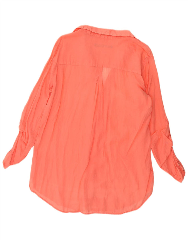 Zara Chemisier Femme UK 14 Rose Moyen