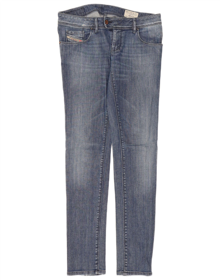 Diesel Jean Slim Nevy Femme W30 L34 Bleu Coton