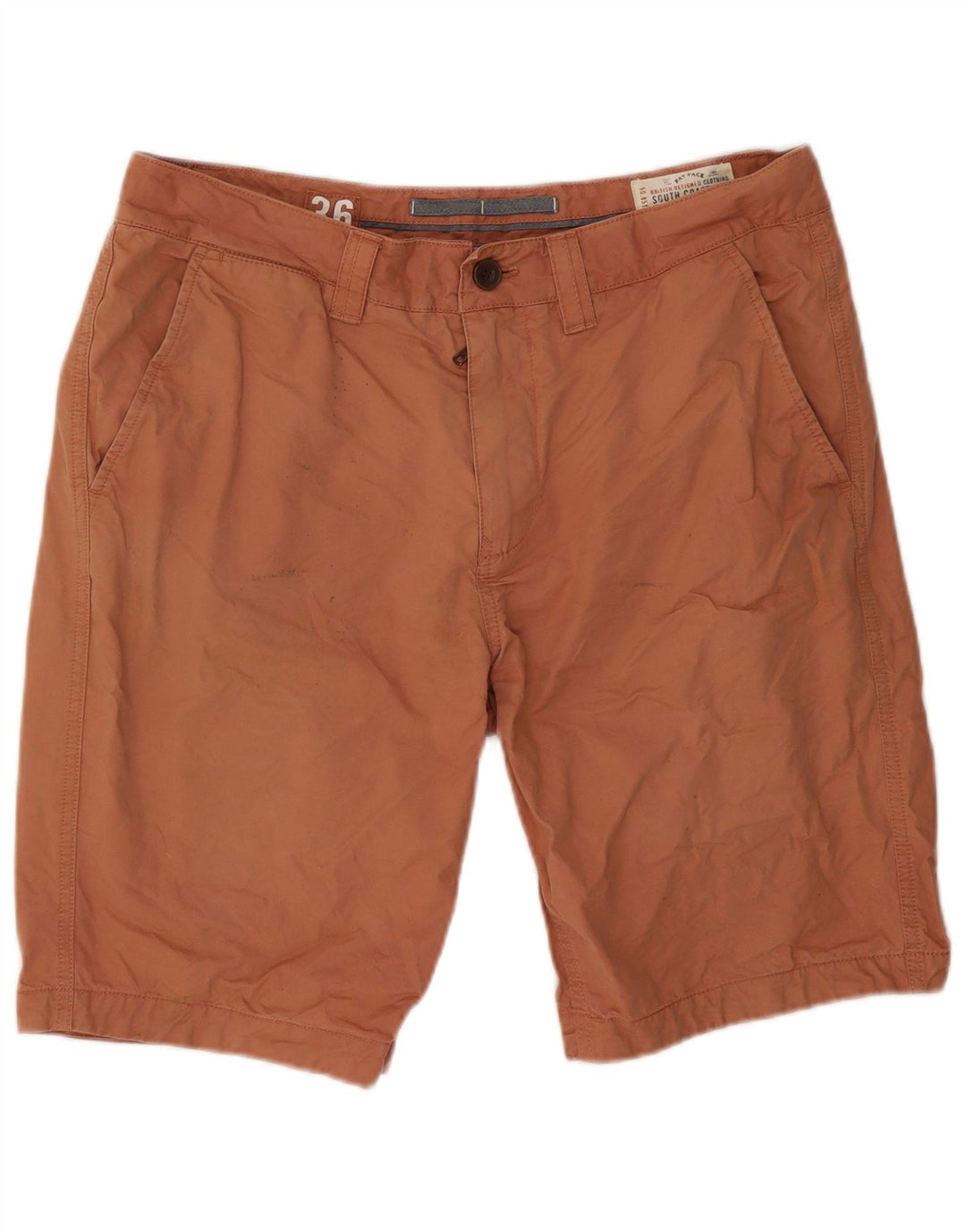 Fat Face Short Chino Homme W36 Large Orange Coton