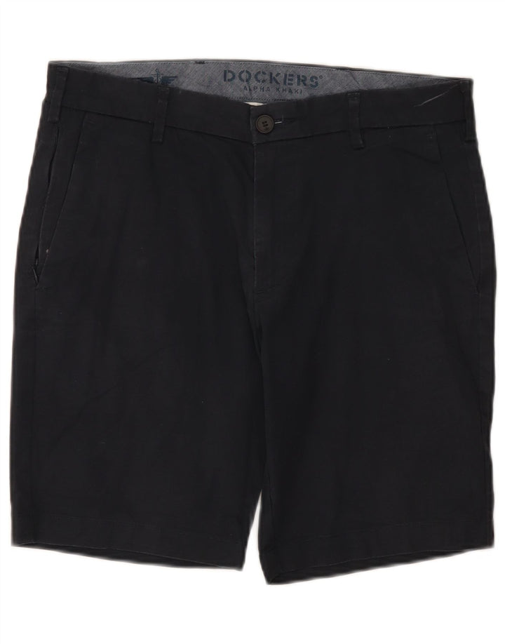 Dockers Short Chino Homme W31 Coton Noir Moyen