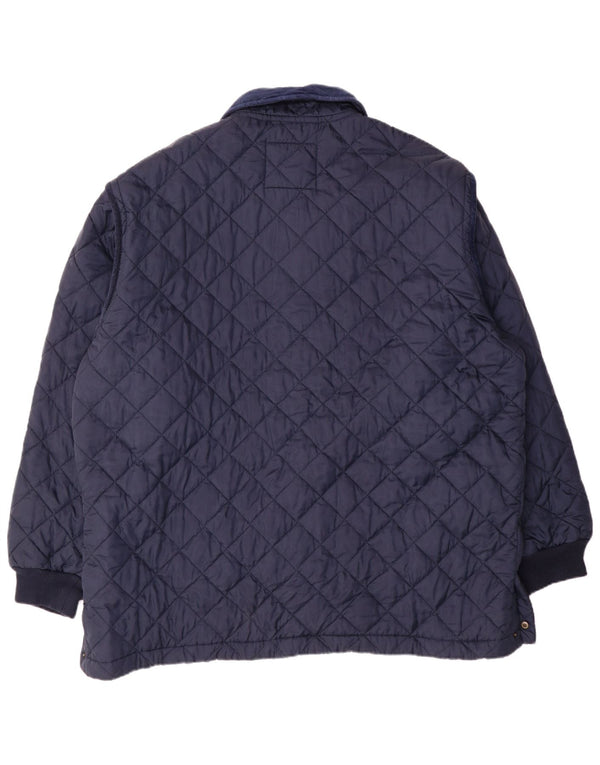 European Project Veste matelassée pour homme UK 44 2XL Bleu marine Nylon