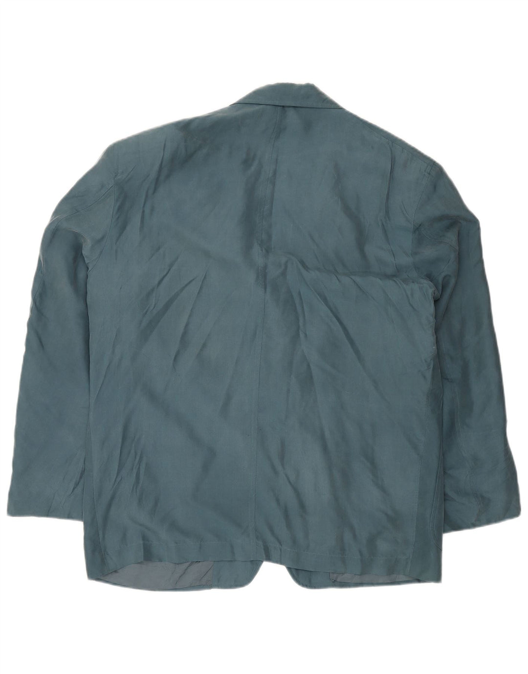 TRUSSARDI Veste Blazer 2 Boutons Homme IT 54 2XL Bleu Soie