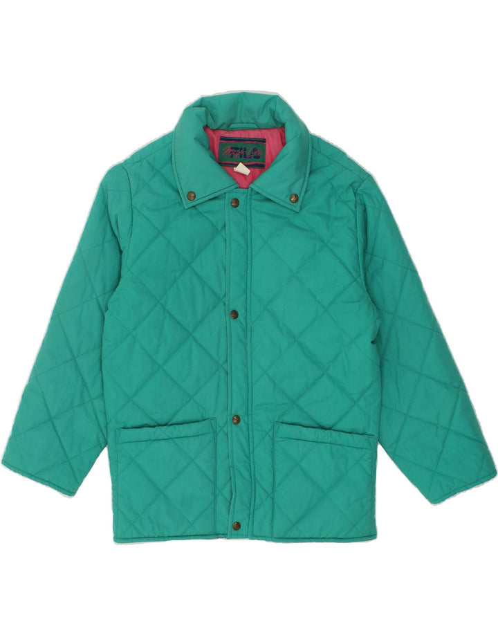 FILA Mens Quilted Jacket IT 44 XS Green Polyester Vintage Fila and Second-Hand Fila from Messina Hembry 