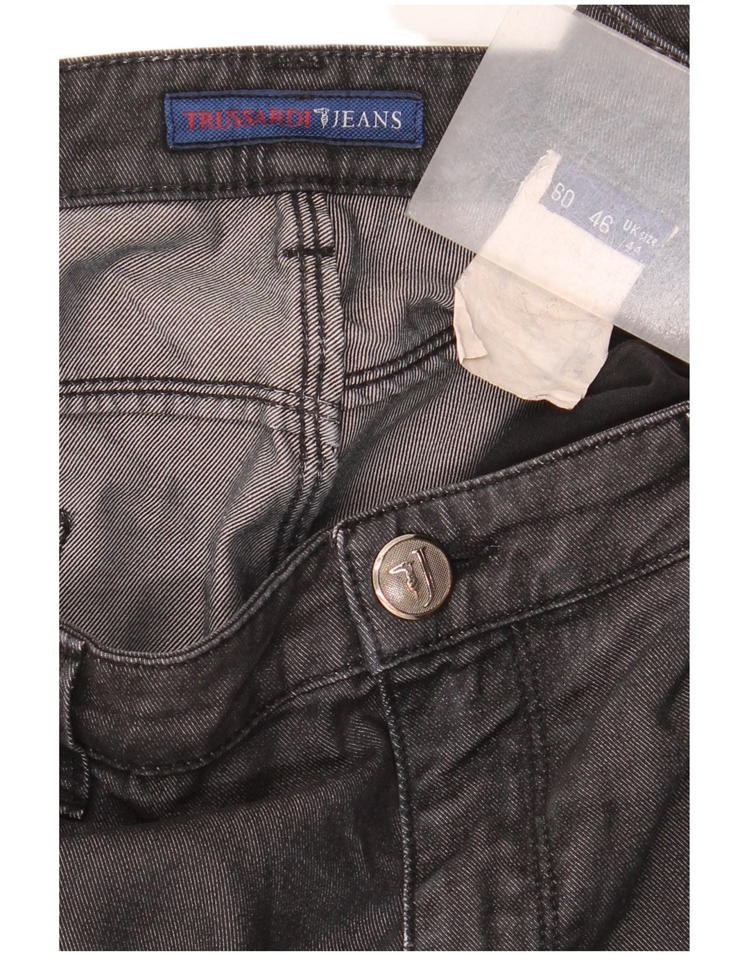 Trussardi Jean Droit W44 L32 Gris Homme