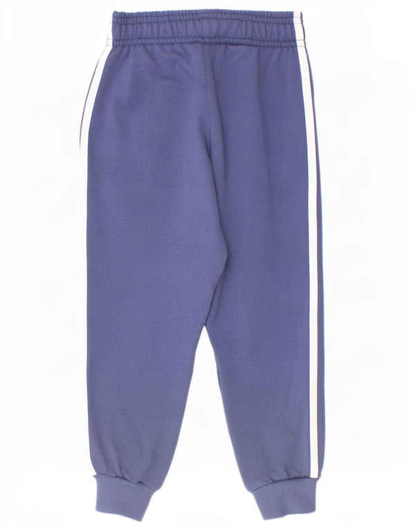 Adidas Pantalon de Survêtement Garçon Joggers 5-6 ans Bleu Marine Coton