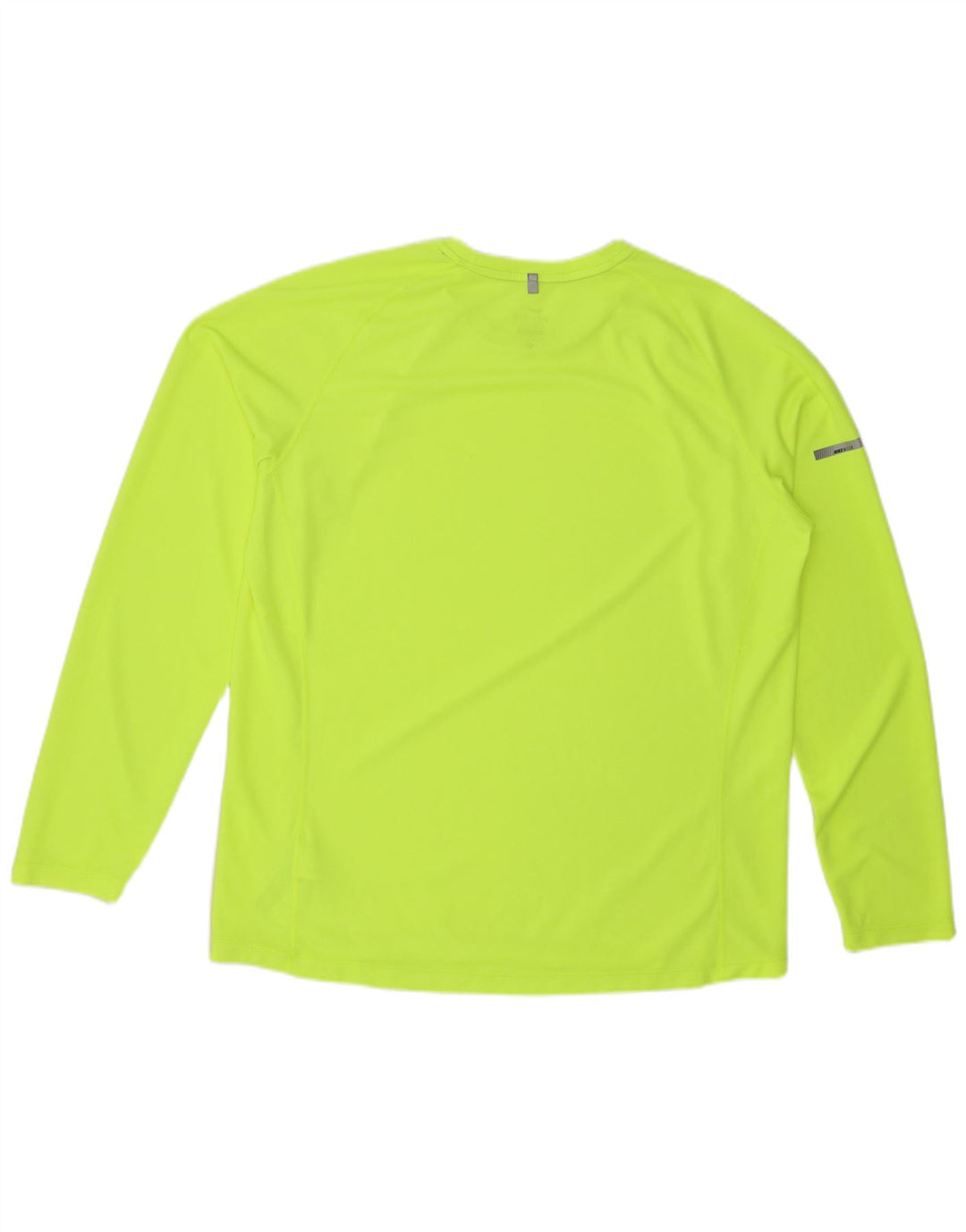 NIKE Haut Dri Fit à manches longues pour homme XL Vert Polyester