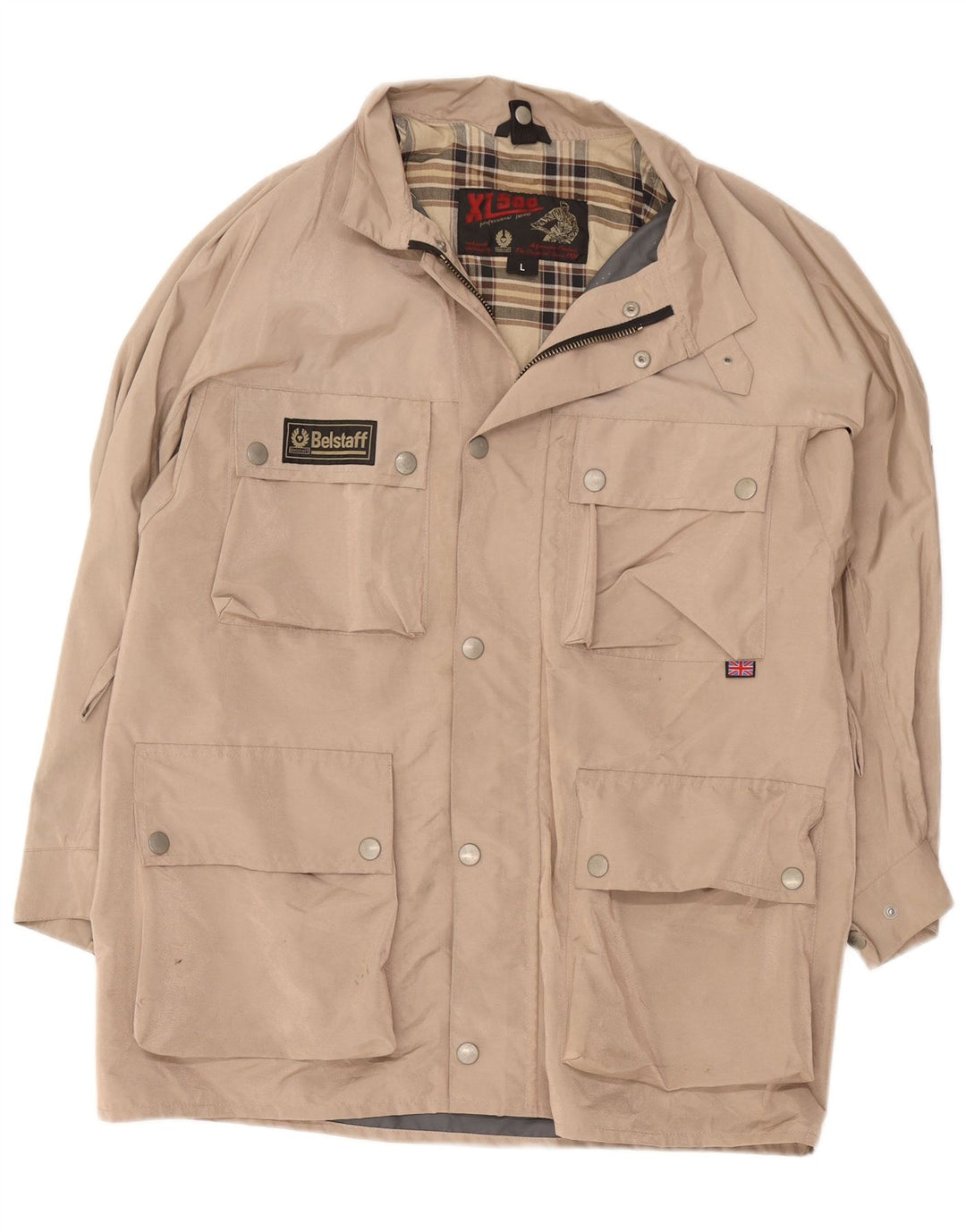 Belstaff Veste utilitaire pour homme UK 40 Large Beige