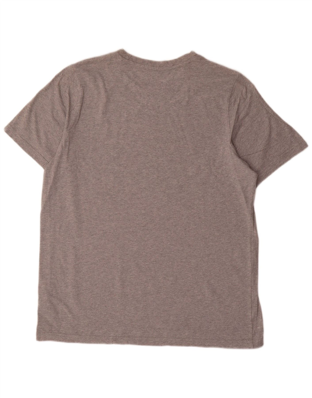 ADIDAS T-shirt graphique pour hommes, grand, gris, coton