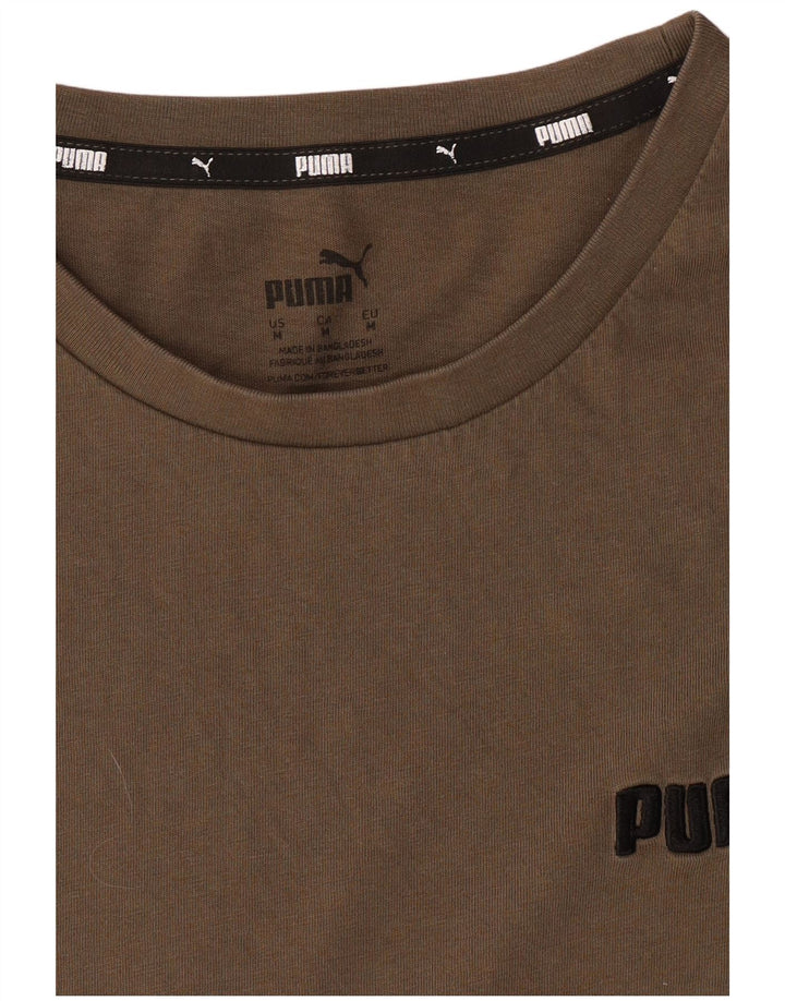 PUMA T-Shirt Homme Kaki Moyen