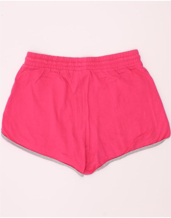 Benetton Short de Sport Fille 11-12 Ans 2XL Rose Coton
