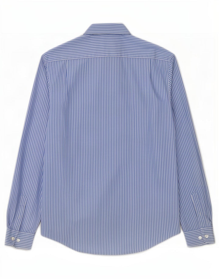 Ivy Oxford Chemise Homme Bleu Moyen Rayures