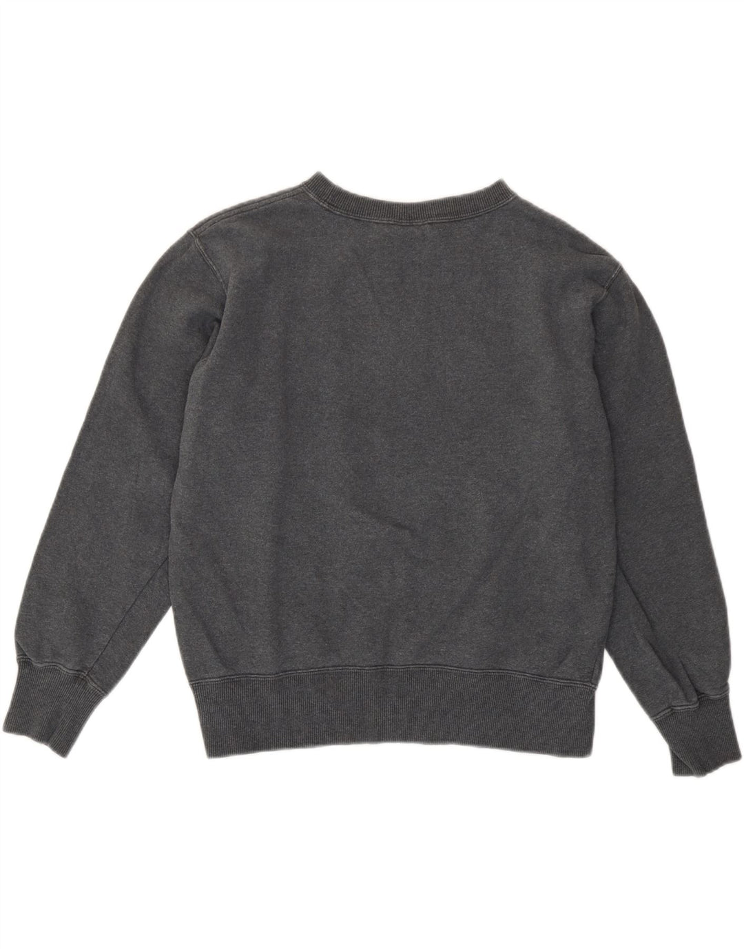 Champion Sweat-shirt surdimensionné pour femme UK 10 Petit coton gris