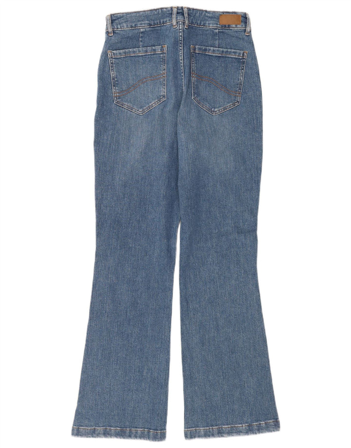 Fat Face Jean évasé Fly pour femme UK 12 Medium W30 L31 Bleu Coton