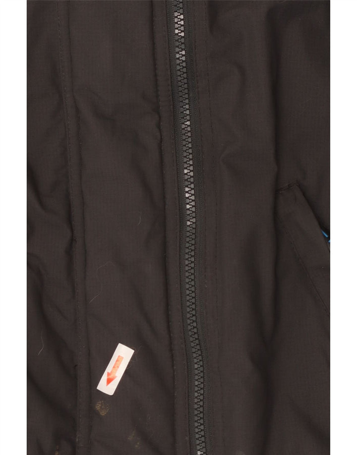 Superdry Veste de pluie The Windcheater Graphic pour femme UK 10 Small Gris Nylon