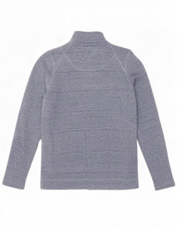 Weird Fish Veste de survêtement pour femme UK 12 Bleu moyen Moucheté Polyester