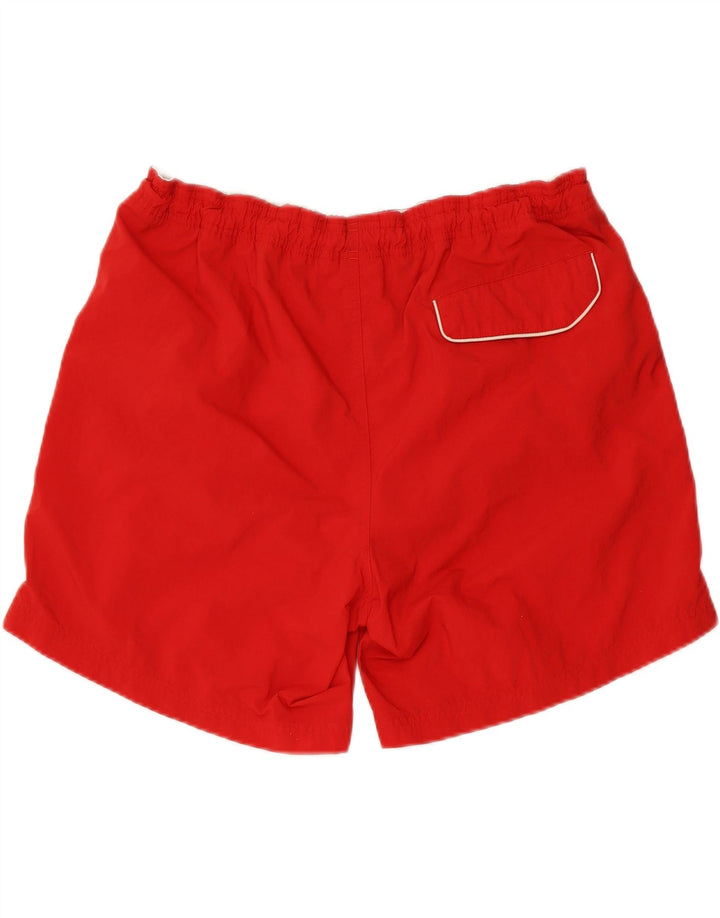 ADIDAS Mens Swimming Shorts Large Red Polyamide