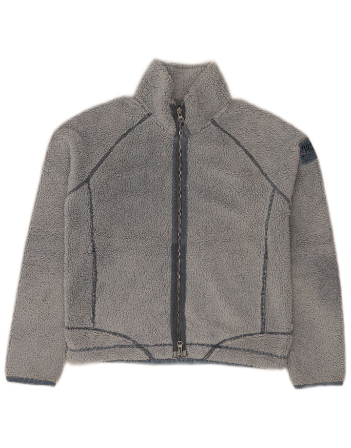 Think Pink Veste Polaire Fille 13-14 Ans Petit Gris Acrylique