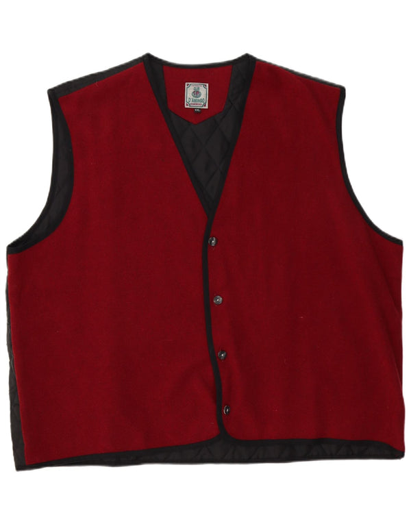 Club Damingo Gilet Homme UK 44 2XL Rouge Colourblock